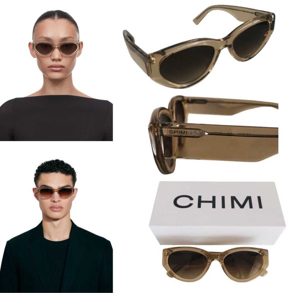 CHIMI Brown Sunglasses for Women